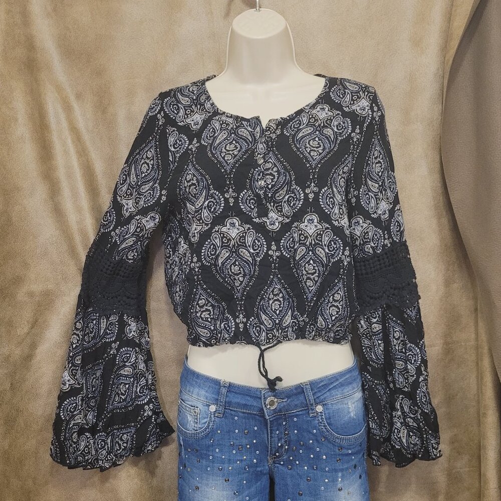 Boho crop top